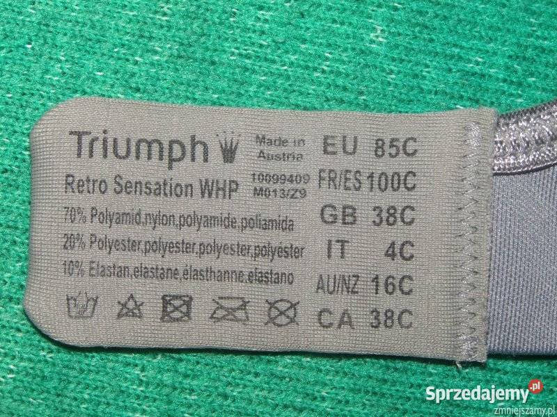 Biustonosz Stanik 38C 85C Triumph RETRO mazowieckie Siedlce