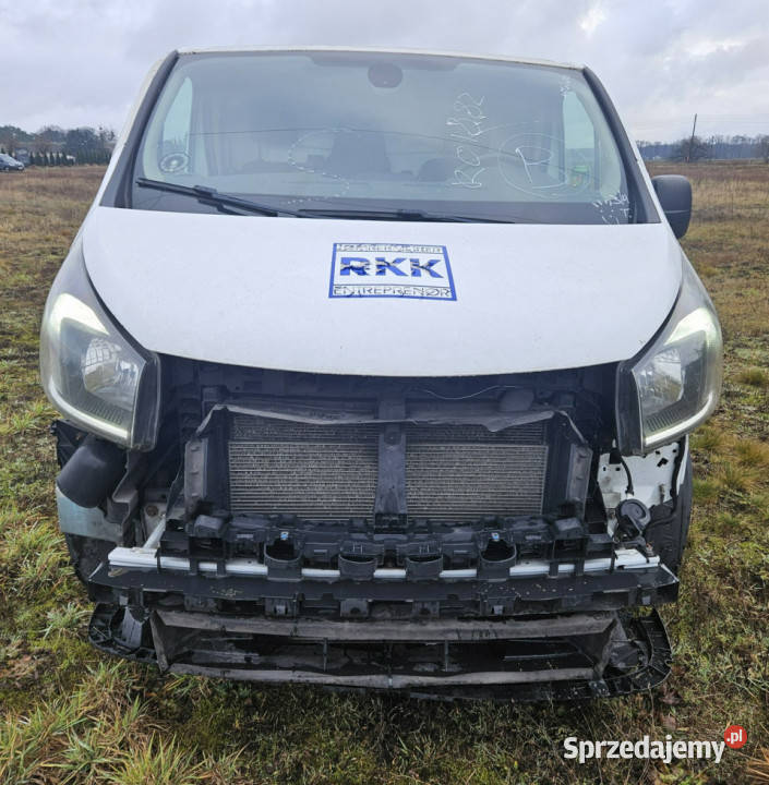 Opel Vivaro Long Długi Maxi FV23 Netto 24400 biały Śrem
