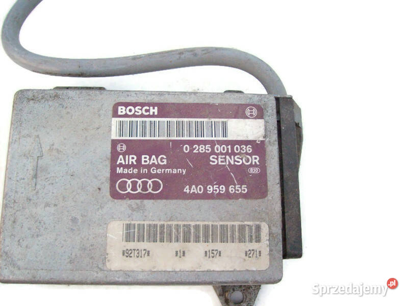 Audi 80 B4 Sensor poduszek AIR BAG 4A0959566