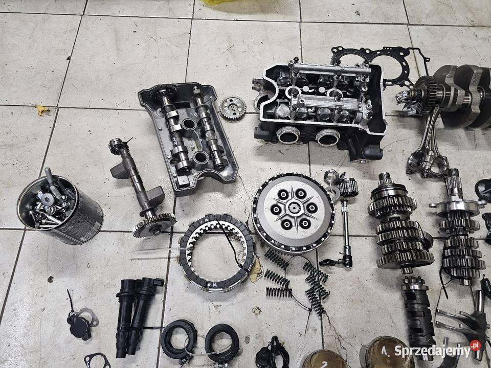 Yamaha MT07 silnik części skrzynia wał głowica Jelenia Góra sprzedam