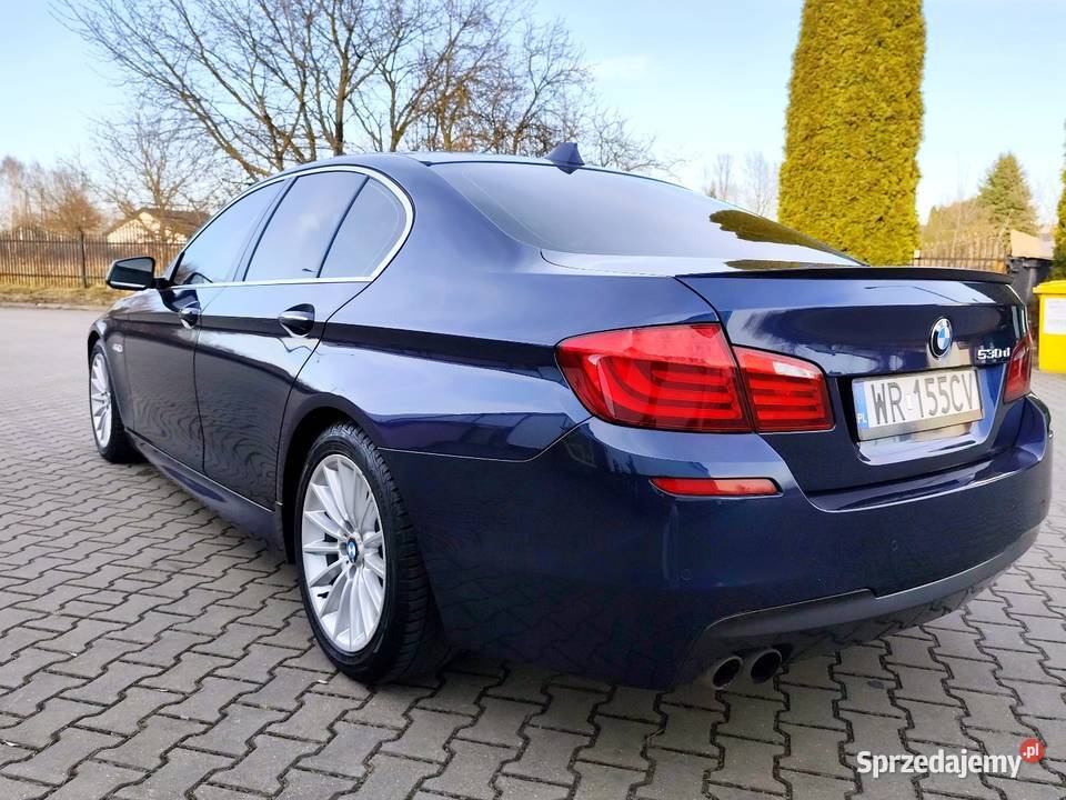 BMW Seria 5 F10 530d 258 2012 Pełny M Pakiet Radom