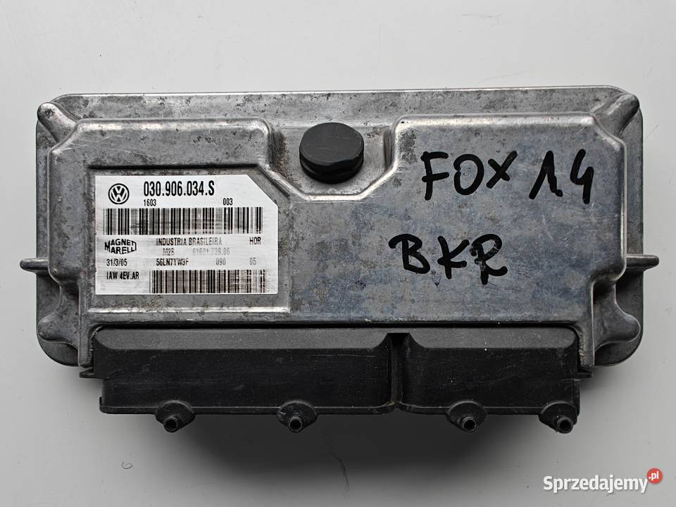 VW Polo Fox 14 sterownik silnika 030906034S