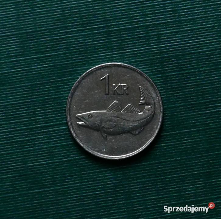 ISLANDIA 1 korona 1992r Gliwice sprzedam