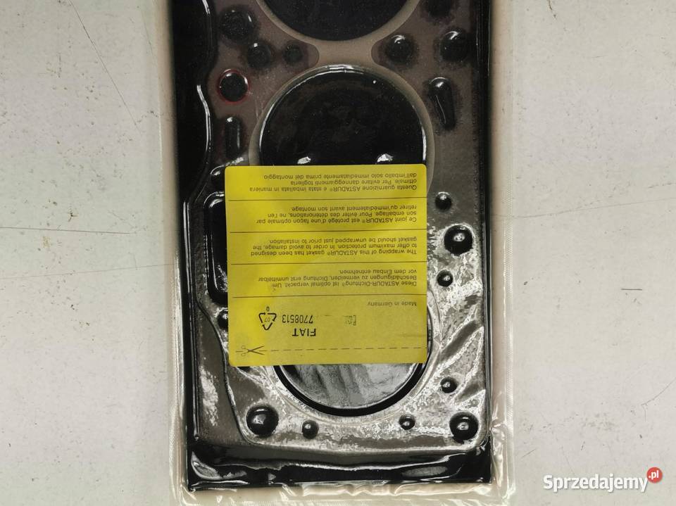 ZESTAW USZCZELEK SILNIKA FIAT PUNTO 14 GT TURBO osobowe Turbosprężarki lubelskie sprzedam