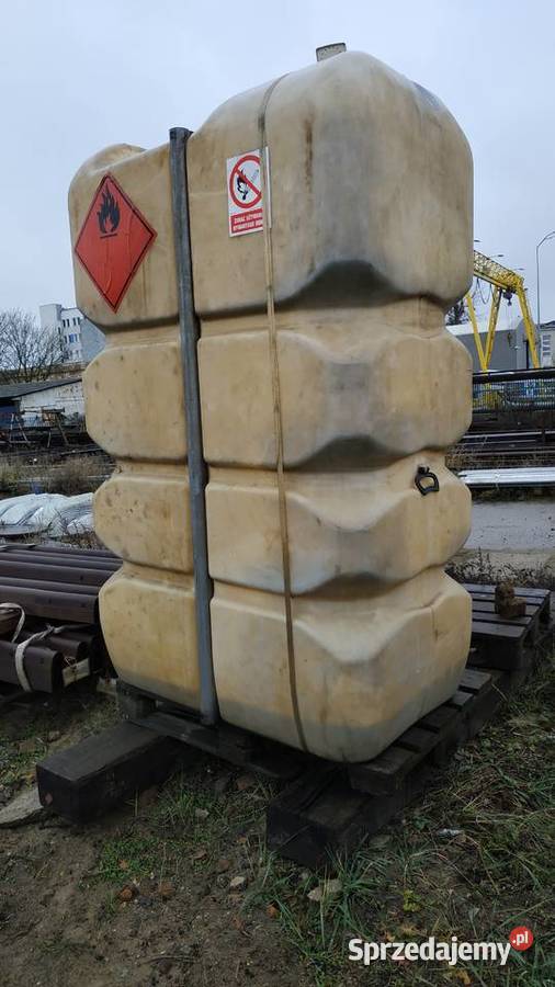 Zbiornik na olej opałowy Schutz Cubic 1600 l Szczecin