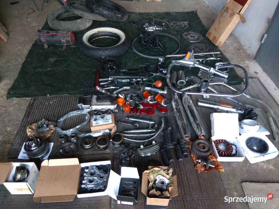 Harley Davidson części wyprzedaż garażowa Motoryzacja lubelskie Lublin sprzedam