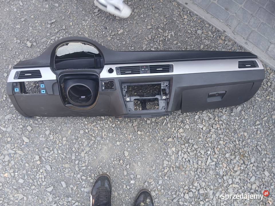 Kokpit konsola deska rozdzielcza poduszka BMW 3 Motoryzacja Radłów