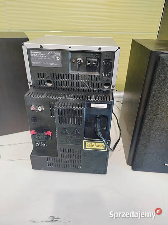 Miniwieża Panasonic SA PM 20 kolumny pilot Mińsk Mazowiecki