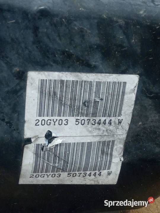 SKRZYNIA BIEGÓW AUTOMATYCZNA 20GY03 20 HDI