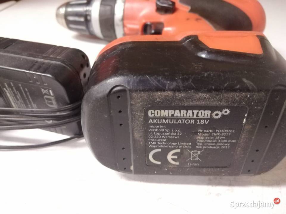 Wiertarko wkrętarka Comparator Liion