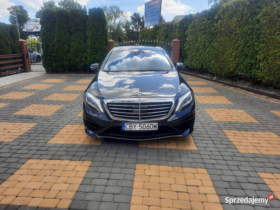 Mercedes S 63 AMG LONG 4X4 SALONOWY 2014 r Rok produkcji 2014 kujawsko-pomorskie sprzedam