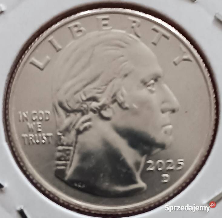 25 Centów USA Ida B Wells 2025 r men D mennicze wielkopolskie Konin