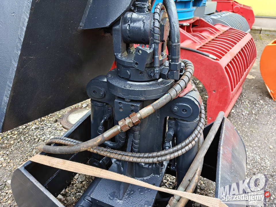 Czerpak hydrauliczny łyżka chwytak rotator