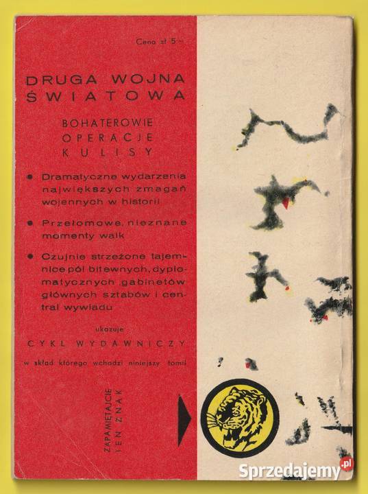 ŻÓŁTY TYGRYS MXIV 1963 Witold Borowski Rok wydania 1963 Łódź sprzedam