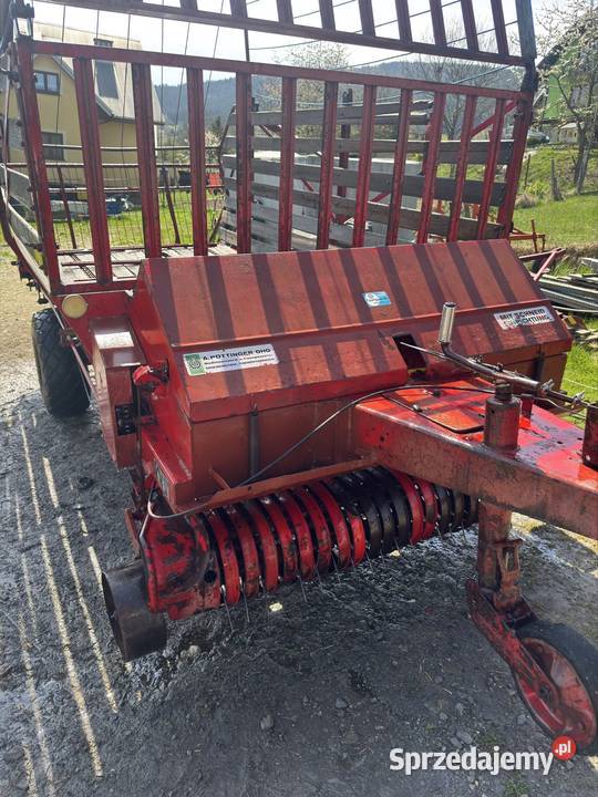 Przyczepa samozbierająca przyczepy Słopnice