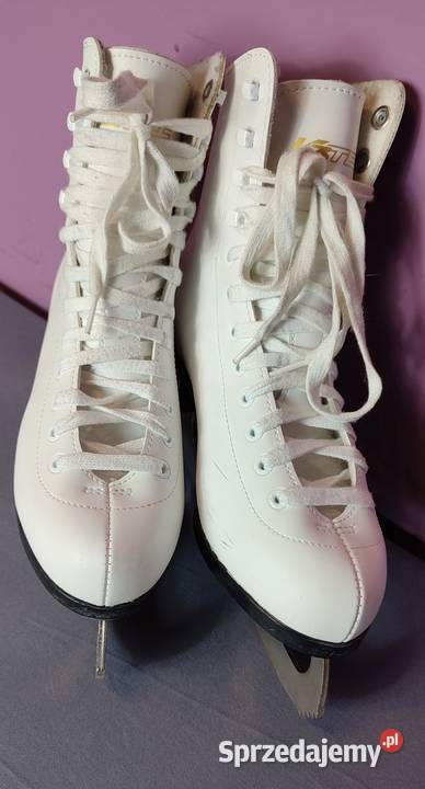 Łyżwy figurowe rozmiar 38 wkładka 248 11 małopolskie Jasień sprzedam