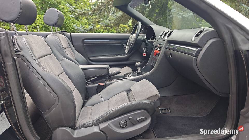 Audi A4 Cabrio 24 V6 manual BBS Sline gleba Rokietnica
