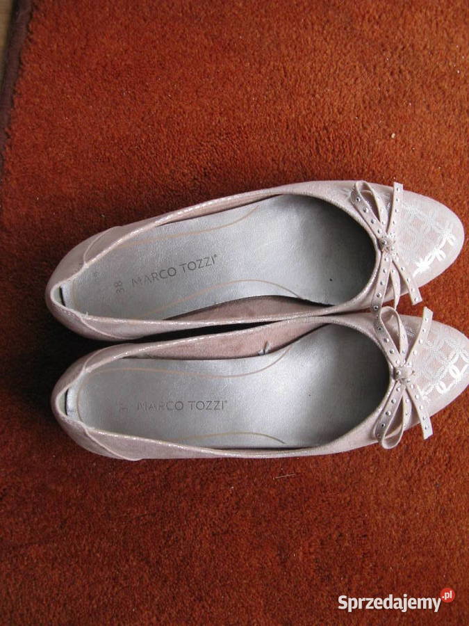 Baleriny Marco Tozzi rozmiar 38 Balerinki lubuskie Nowa Sól