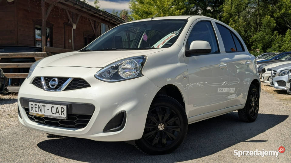 Nissan Micra biały
