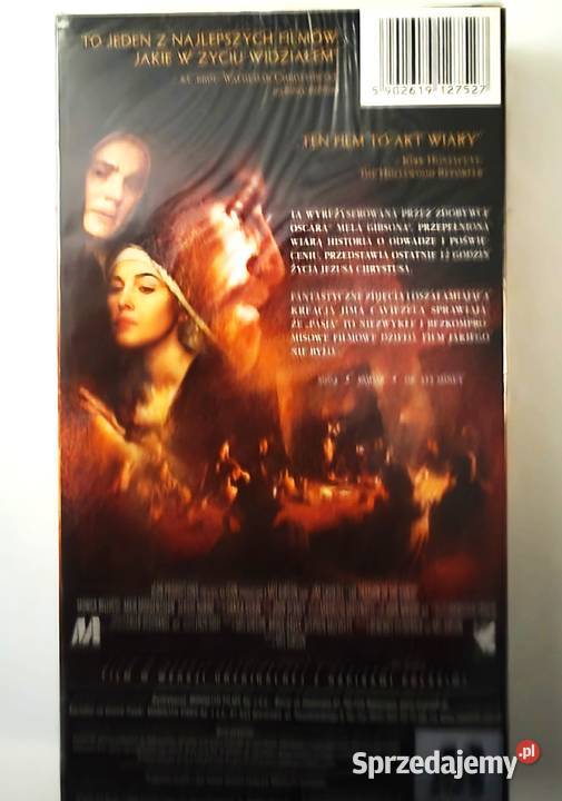 Film kpl 2 Kasety VHS Nowy Zafoliowany BIBLIA I Rzeszów