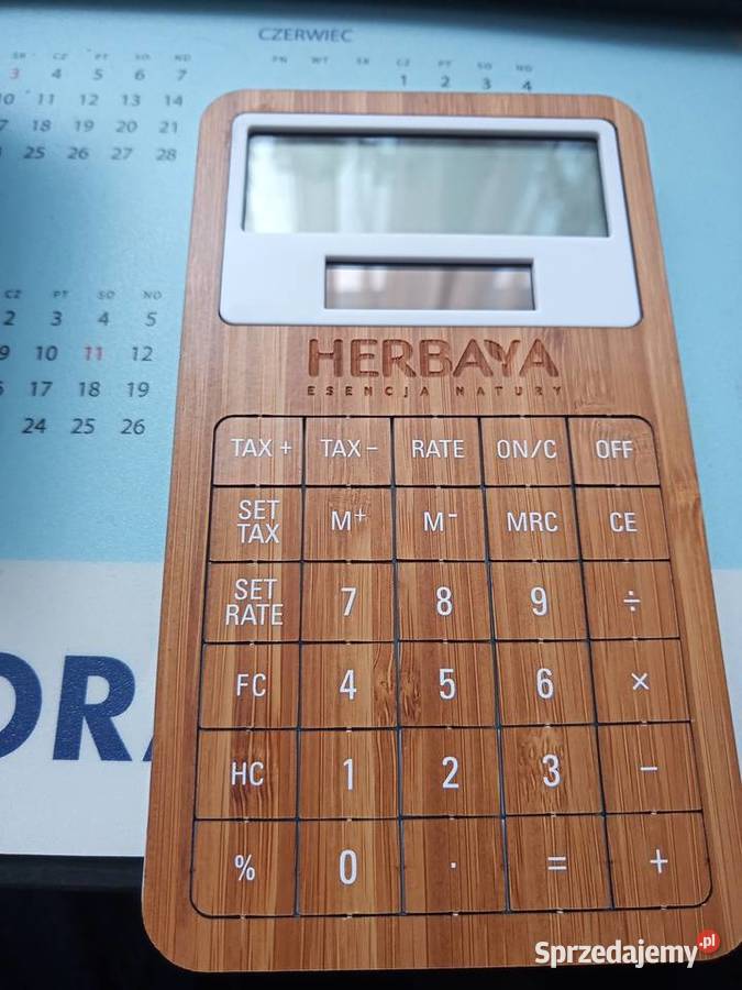 Nowy kalkulator wielfunkcyjnyimitacja drewna Gdynia