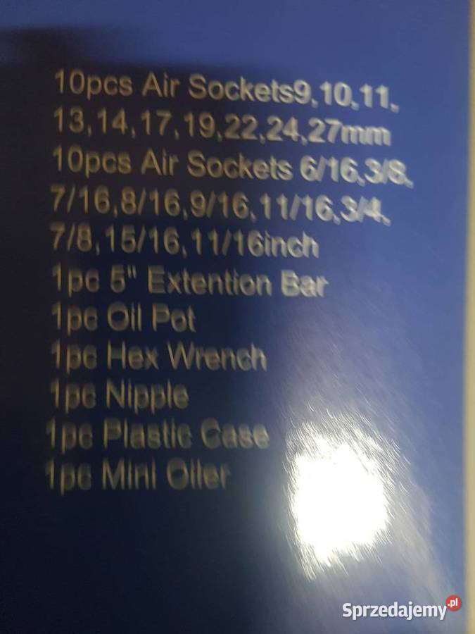 Klucz pneumatyczny do odkręcania kół 12 6 310 NM