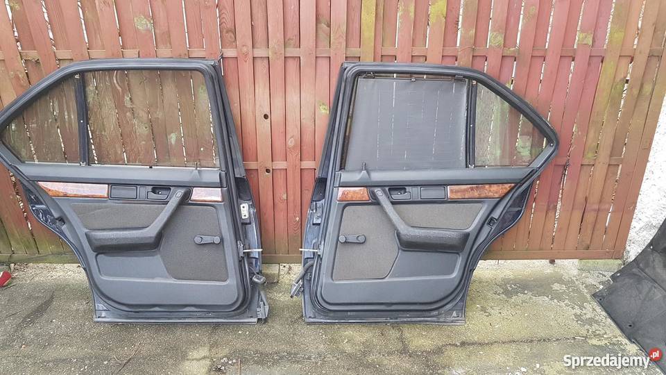 Kompletne drzwi BMW E34 lewy tył Żary