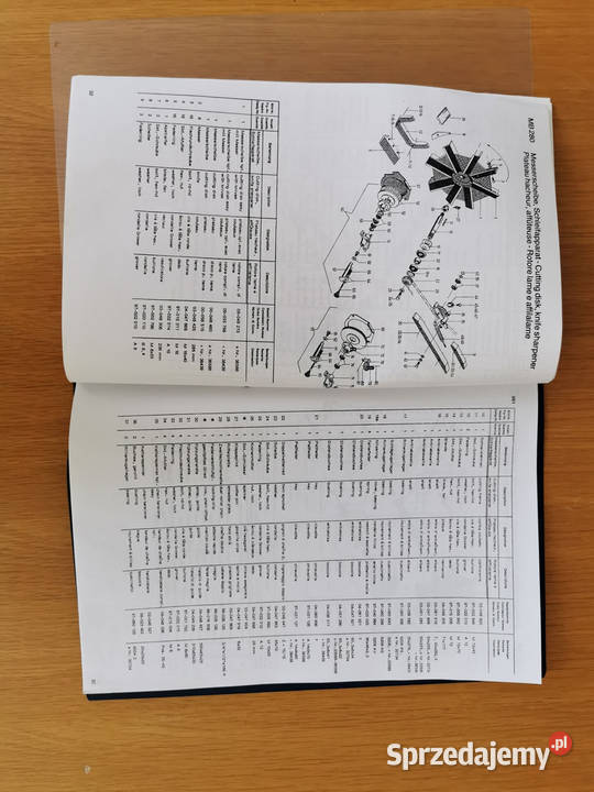 Katalog części zamiennych sieczkarnia Mengele MB lubelskie Puławy