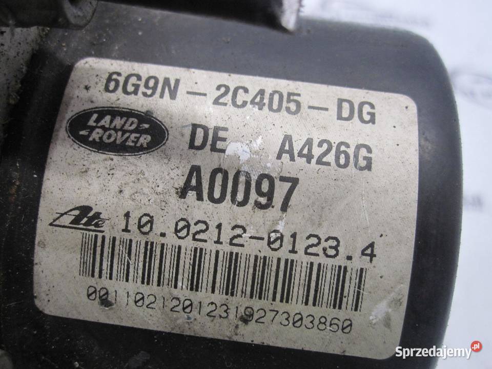 LAND ROVER FREELANDER II pompa ABS 6G9N2C405DG Pompy hamulcowe sprzedam