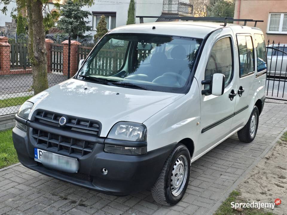 Fiat Doblo 16 16vHakRelingi5os Doblo kujawsko-pomorskie Janowiec Wielkopolski