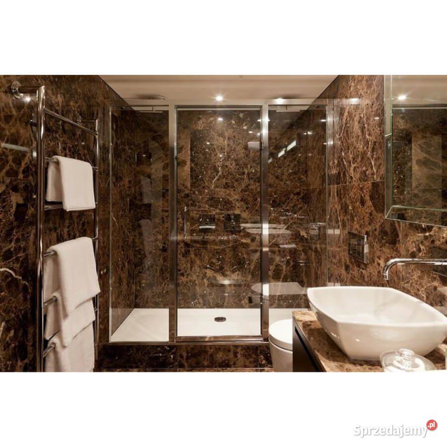 Płytki Marmurowe Emperador Marron polerowane Podłogi i schody małopolskie