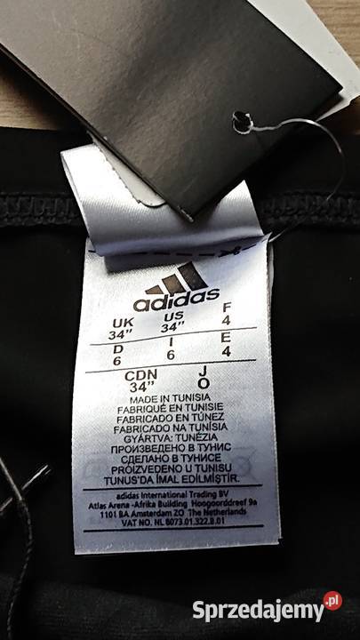 Kąpielówki Adidas rD6 UK34 czarne Wesoła