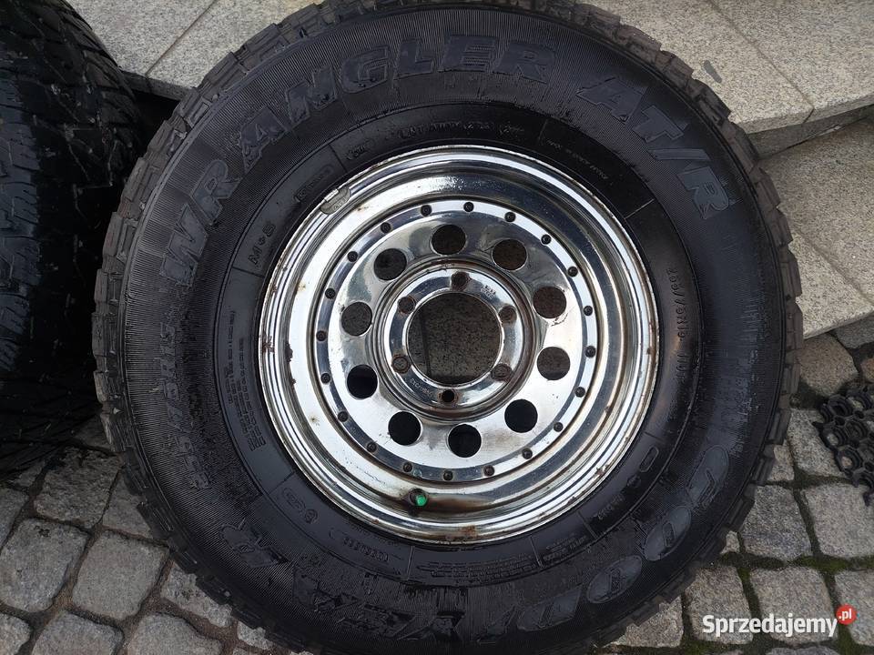 Koła chromowane terenowe 25575R15 śląskie Rybnik