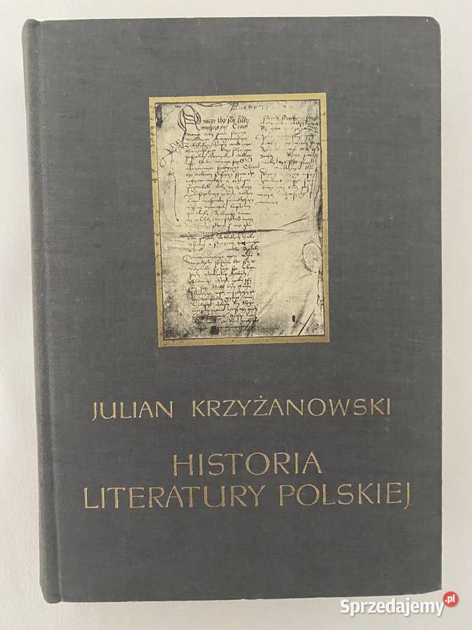 Historia literatury polskiej Krzyżanowski 1964 Warszawa