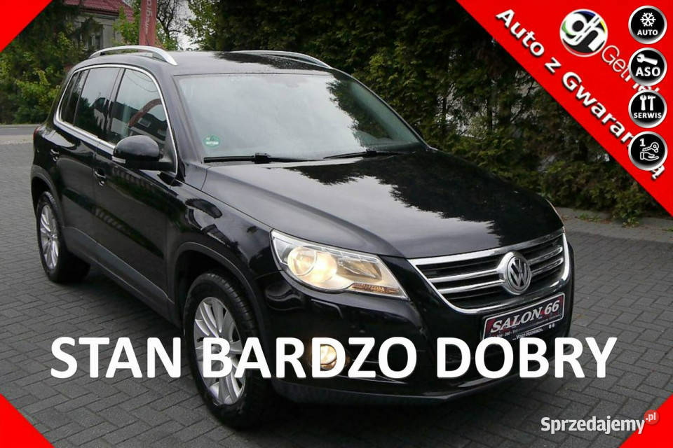 Volkswagen Tiguan 14b 4x4 Stan b 100Bezwypadkowy ASR (kontrola trakcji) śląskie Częstochowa