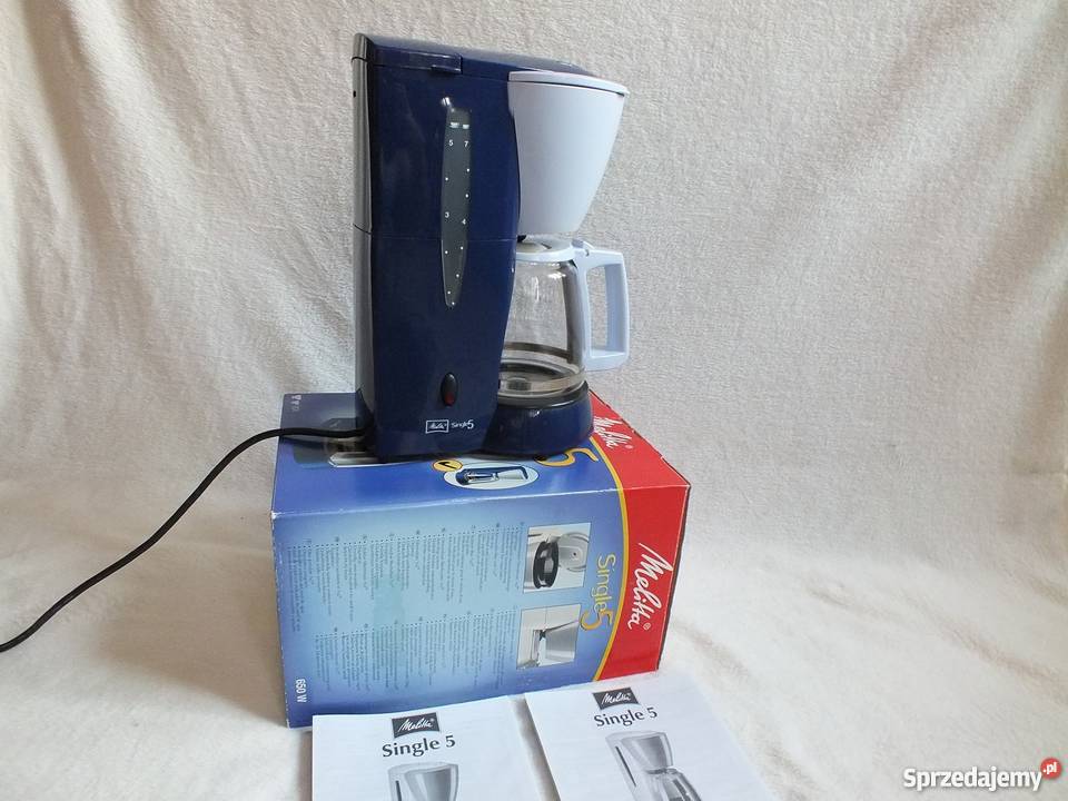Ekspres przelewowy Melitta Single 5 650W W oryg Żary