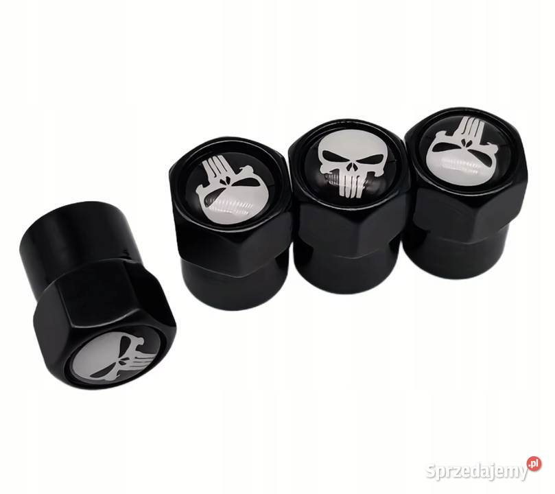 PUNISHER SKULL Nakrętki Na Wentyle Czapki Do Warszawa