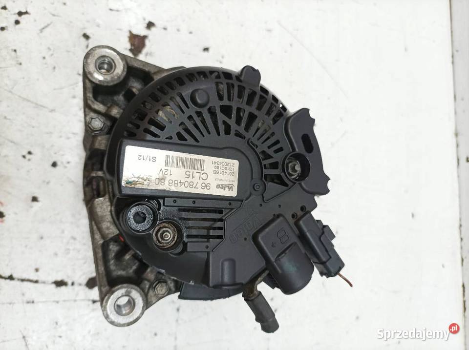 ALTERNATOR 9678048880 14 HDI Citroen C3 II Rok produkcji 2012