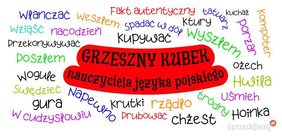 Niegrzeczny grzeszny Kubek z błędami prezent Warszawa