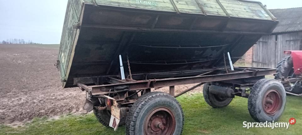 Przyczepa WYWROTKA niemiecka Rolnictwo Zamość