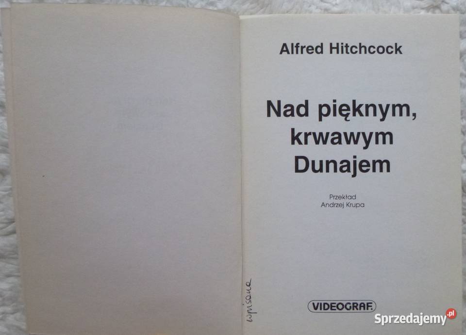 pięknym krwawym Dunajem antologia Alfreda kryminały Warszawa