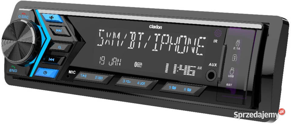 Radio samochodowe CLARION P17 Bluetooth Pilot Łuszczów Drugi