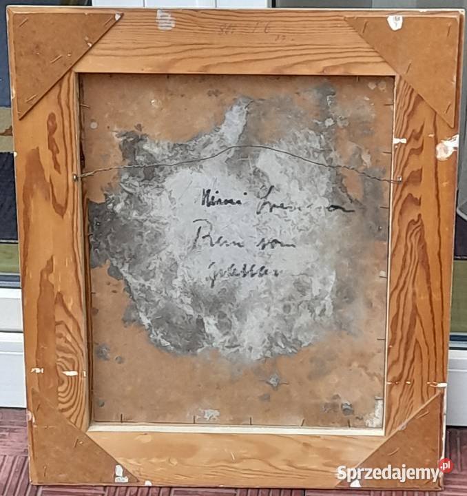 Paryż Sacre Coeur piękny obraz olejny mazowieckie Iłża sprzedam