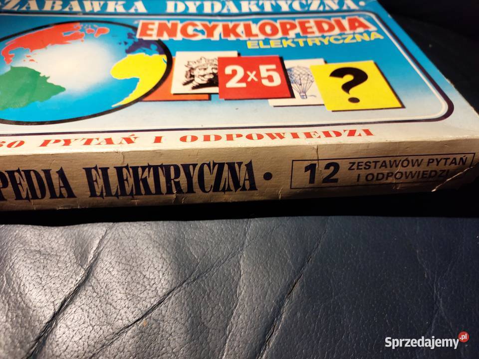 Gra PRL Encyklopedia elektryczna 360 pytań dolnośląskie Wrocław