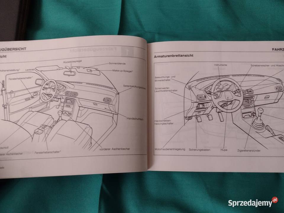 MAZDA 121 Instrukcja Obslugi książka Serwis Etui Łódź