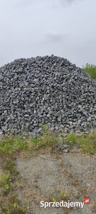 Kostka brukowa ciemno szara łupana 8x11x5 Przedborowa sprzedam