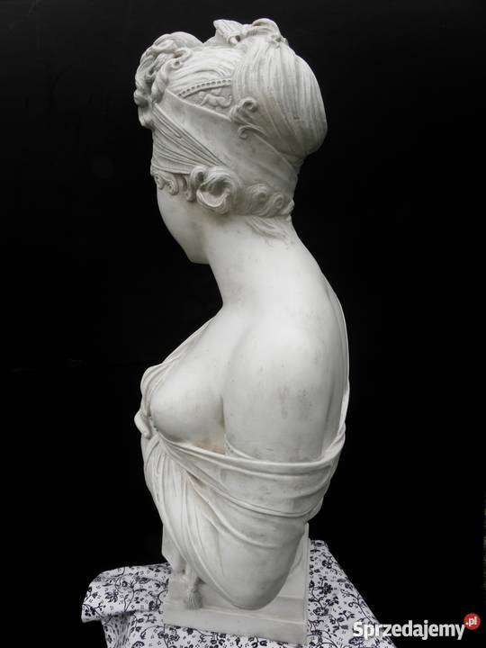 Rzeźba Popiersie 65 marmur carrara
