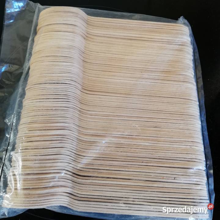 Łyżka drewniana 100 łyżki drewniane Sieradz