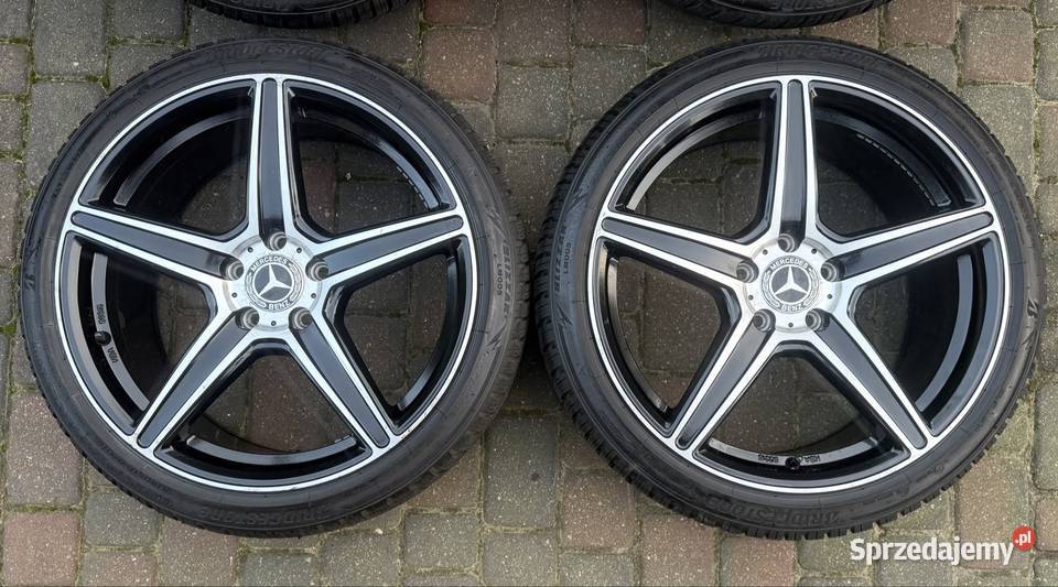 Zimowe 19 Mercedes w205 felgi koła 5x112 ET45 Lubasz sprzedam
