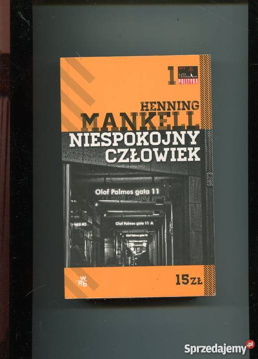 Niespokojny człowiek Henning Mankell Szczecin